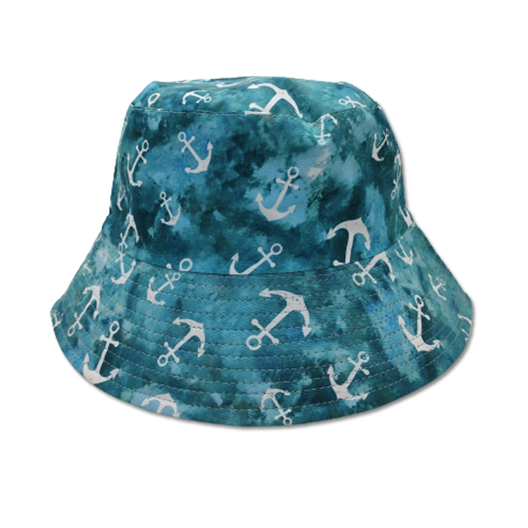 Summer Beach Tourist Hawaiian Coconut Palm Tree Fisherman Bucket Hat