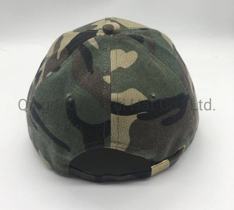 100% Polyester Camouflage Baseball Caps Blank Hats